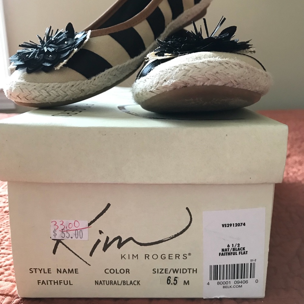 Kim Rogers Slip on stripe shoes - Picture 2 of 3